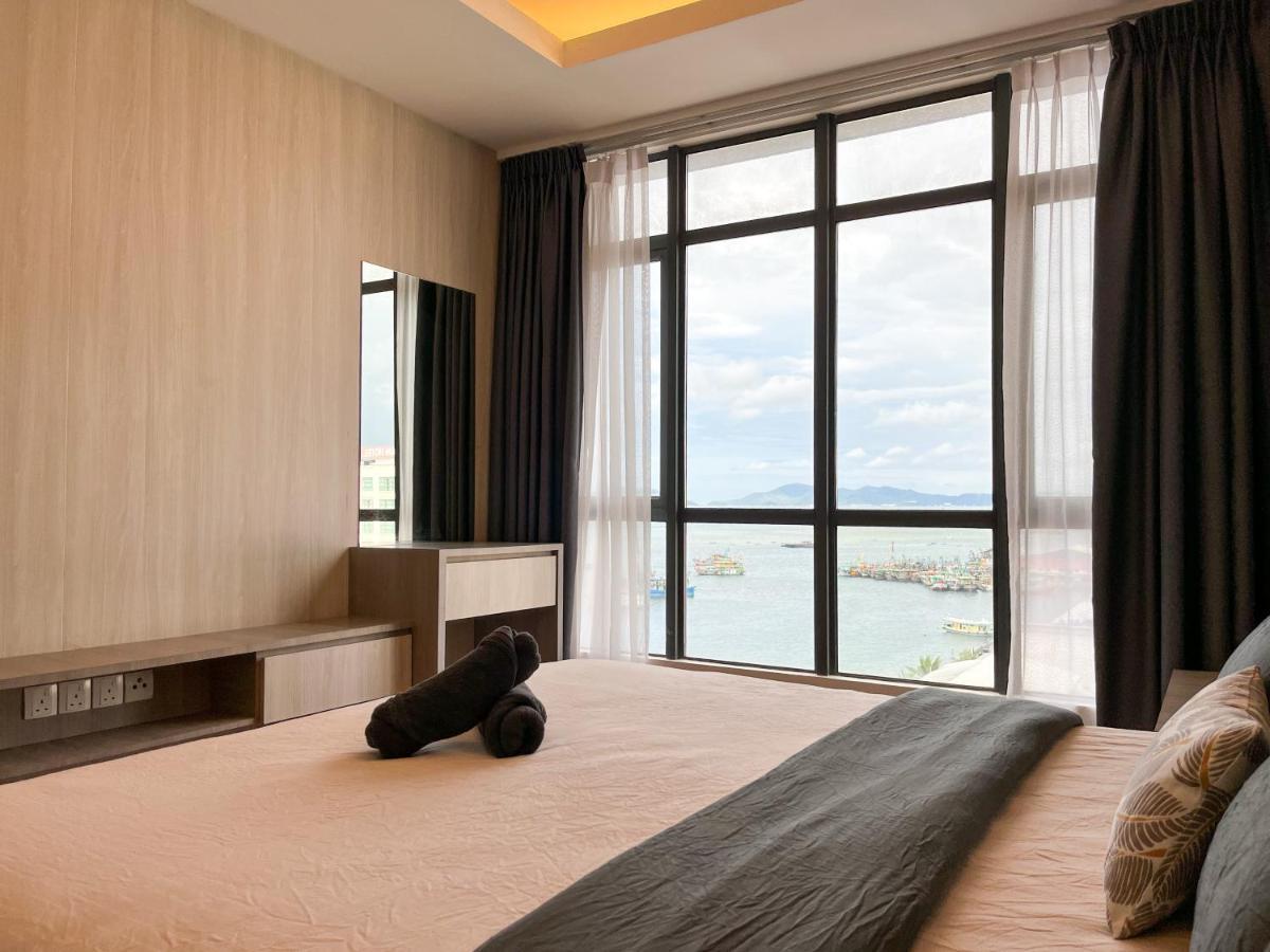 Pelagos Oceanus Waterfront Seaview Homestay Kota Kinabalu Eksteriør billede