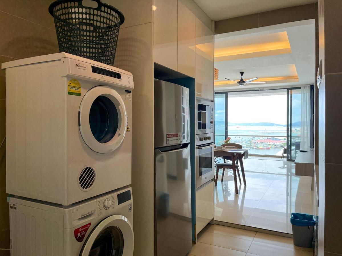 Pelagos Oceanus Waterfront Seaview Homestay Kota Kinabalu Eksteriør billede